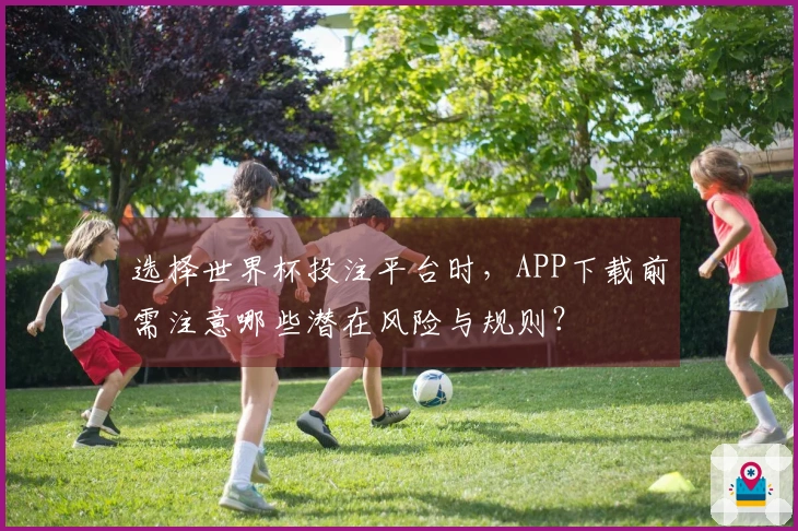 选择世界杯投注平台时，APP下载前需注意哪些潜在风险与规则？