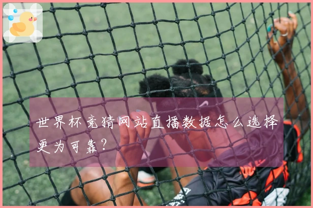 世界杯竞猜网站直播数据怎么选择更为可靠？