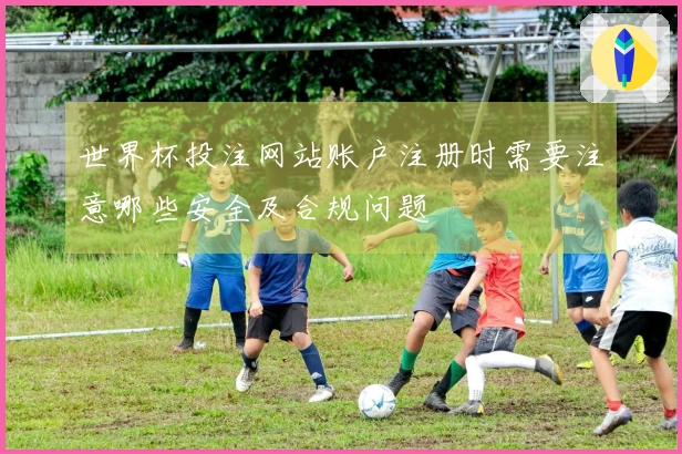 世界杯投注网站账户注册时需要注意哪些安全及合规问题