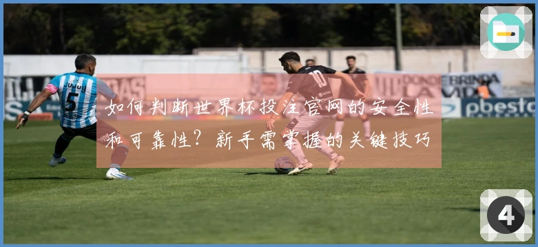 如何判断世界杯投注官网的安全性和可靠性？新手需掌握的关键技巧