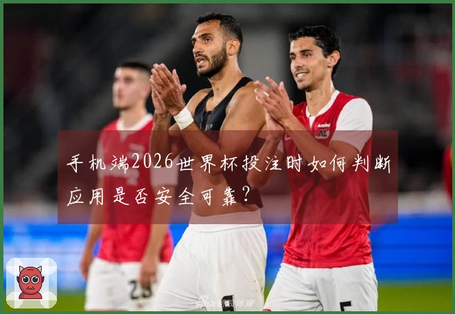 手机端2026世界杯投注时如何判断应用是否安全可靠？